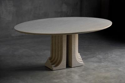 Simon Gavina Samo Dining Table by Carlo Scarpa for Simon Gavina Italy 1971