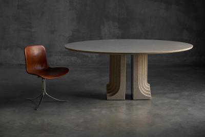 Simon Gavina Samo Dining Table by Carlo Scarpa for Simon Gavina Italy 1971