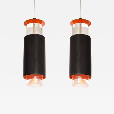 Simon Henningsen Pair of Hanging Pendants by Simon Henningsen