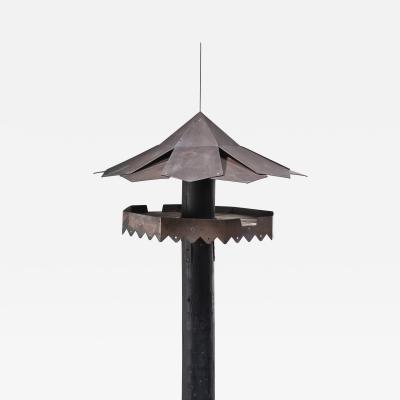 Simon Henningsen Simon Henningsen metal bird feeding house