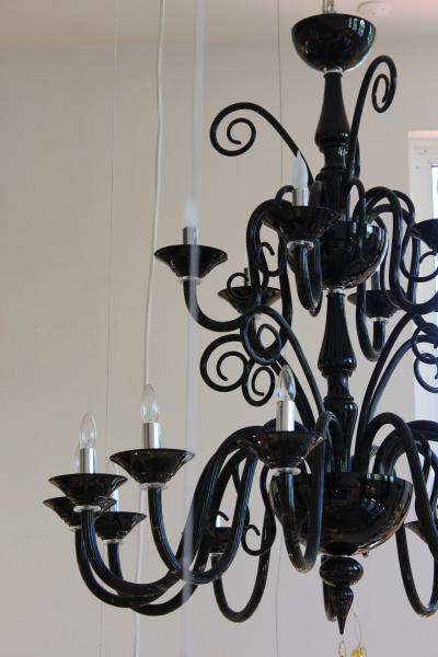 Simone Cenedese Black Beauty Chandelier