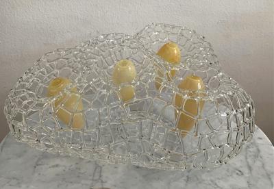 Simone Crestani Yellow Net Vase
