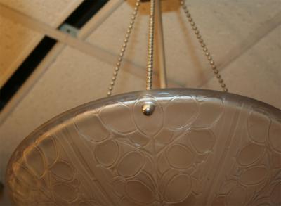 Simonet Freres Art Deco Chandelier by Simonet Freres