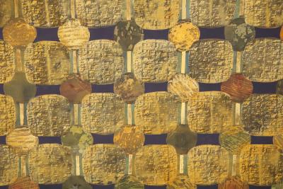 Simrel Achenbach You Are Gouache on Wood circa 1993
