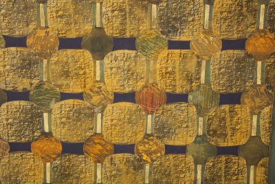 Simrel Achenbach You Are Gouache on Wood circa 1993