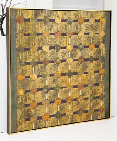 Simrel Achenbach You Are Gouache on Wood circa 1993