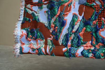 Sina Dyks Sina Dyks Contemporary Art Tapestry Brain Flash 173 x 240 cm