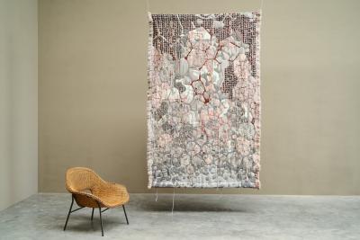 Sina Dyks Sina Dyks Contemporary Art Tapestry Builded System 175 x 255 cm
