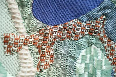 Sina Dyks Sina Dyks Contemporary Art Tapestry Dripping DNA 175 x 235 cm