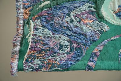 Sina Dyks Sina Dyks Contemporary Art Tapestry Dwindled Scenery 175 x 120 cm