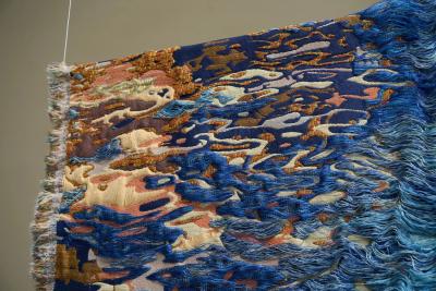 Sina Dyks Sina Dyks Contemporary Art Tapestry Lustured Soak 175 x 120 cm