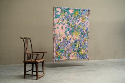 Sina Dyks Sina Dyks Contemporary Art Tapestry Sumptuous Field 220 x 175 cm