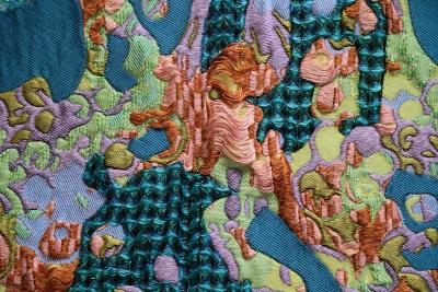 Sina Dyks Sina Dyks Contemporary Art Tapestry Sumptuous Field 220 x 175 cm