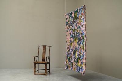 Sina Dyks Sina Dyks Contemporary Art Tapestry Sumptuous Field 220 x 175 cm