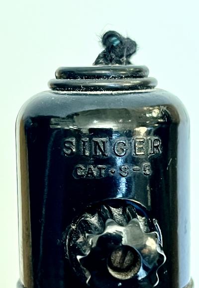 Singer Task Lamp Mounted on Industrial Base