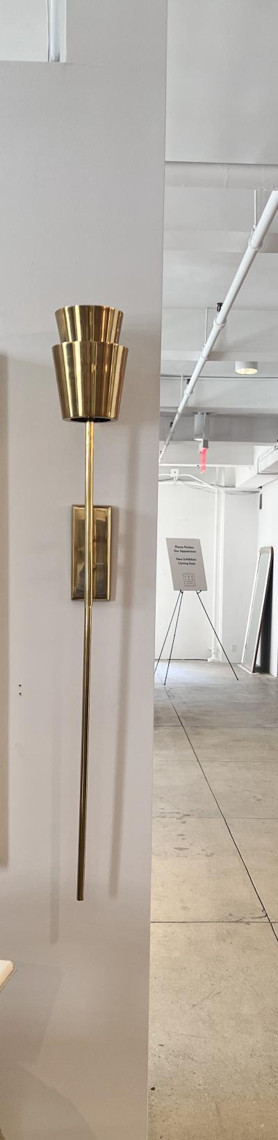 Single Brass Wall Sconce