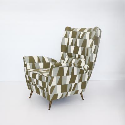 Single Italian Modernist Lounge Chair