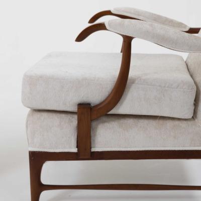 Single Modernist Armchairs attr to Paolo Buffa