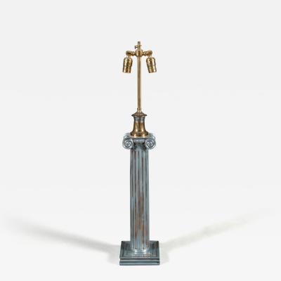 Single Neo Classical Style Column Lamp