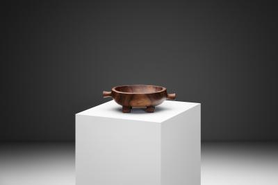 Single Trunk Wooden Accent Tray Africa 1950s