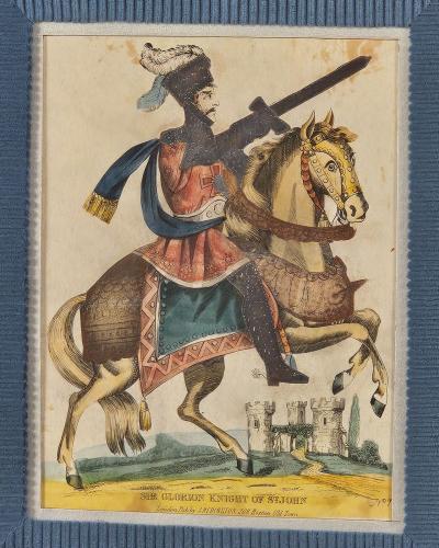 Sir Glorion Knight of St John England 18th century