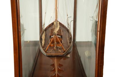 Sir Harold Dudley Clayton s scale model of Coquette 1899