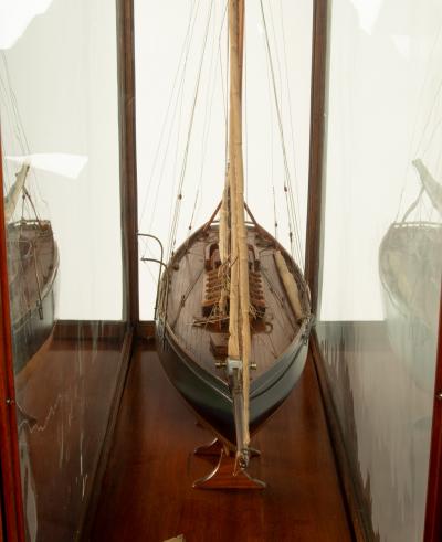 Sir Harold Dudley Clayton s scale model of Coquette 1899