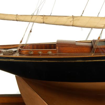 Sir Harold Dudley Clayton s scale model of Coquette 1899