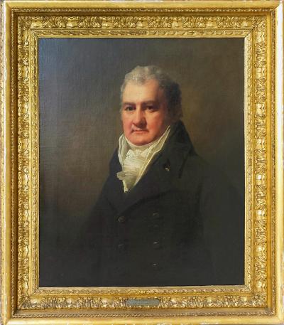 Sir Henry Raeburn Raeburn Half Length Portrait of Mr Robertson