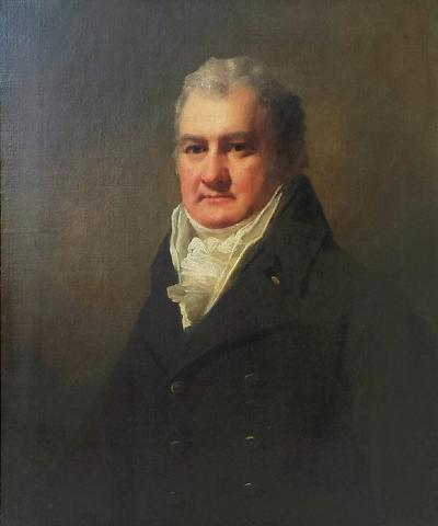 Sir Henry Raeburn Raeburn Half Length Portrait of Mr Robertson