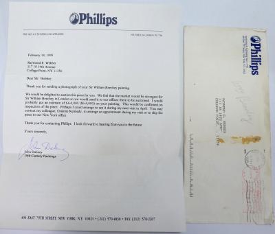 Sir William Beechey Full Length Portrait of Two English Children and Dog