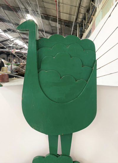 Sirio Alessandri Pavone Mirror by Sirio Alessandri for Pallucco 1970s