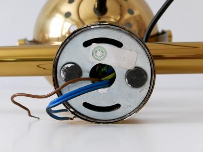 Sische Simon and Schelle Mid Century Modern Three Flamed Ceiling Lamp or Spots by Sische Germany 1960s