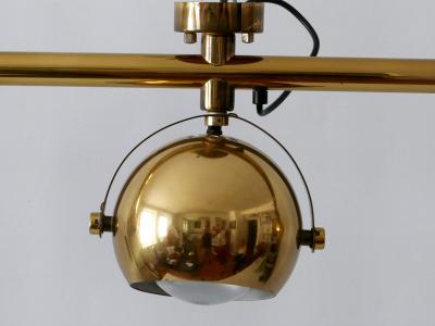 Sische Simon and Schelle Mid Century Modern Three Flamed Ceiling Lamp or Spots by Sische Germany 1960s