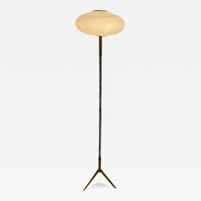 Siva Poggibonsi Italian Floor Lamp in Enamelled Metal and Glass