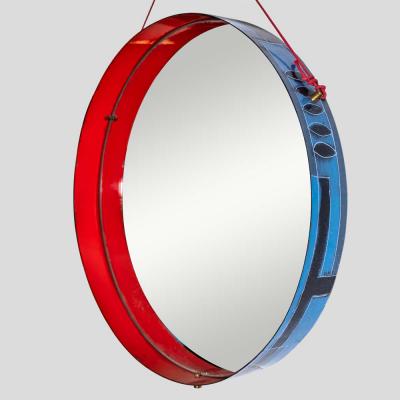 Siva Poggibonsi Siva Poggibonsi design enamel drum mirror