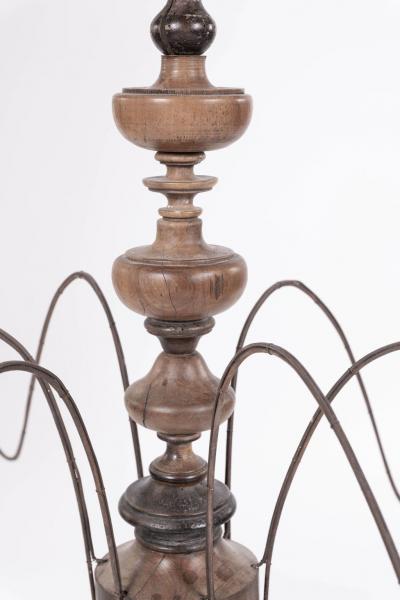 Six Arm Italian Chandelier