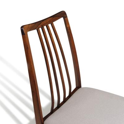 Six Danish Rosewood Dining Chairs