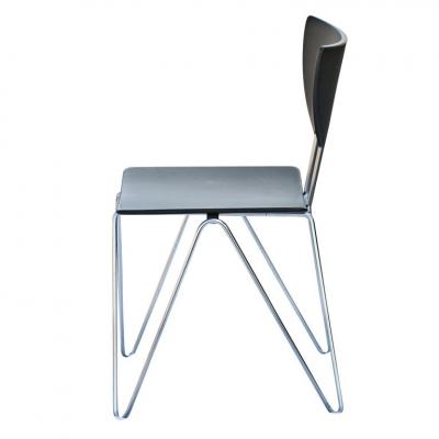 Six Kusch Walter Leeman Stackable Side Chairs