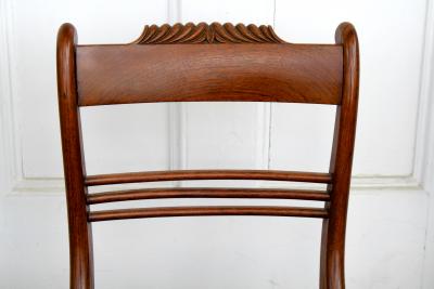 Six Philadelphia Klismos Dining Chairs
