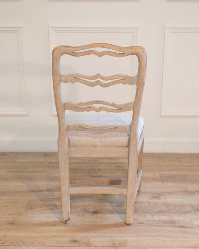 Six Smiling Chairs Circa 1800