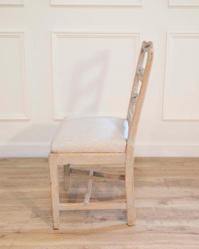 Six Smiling Chairs Circa 1800