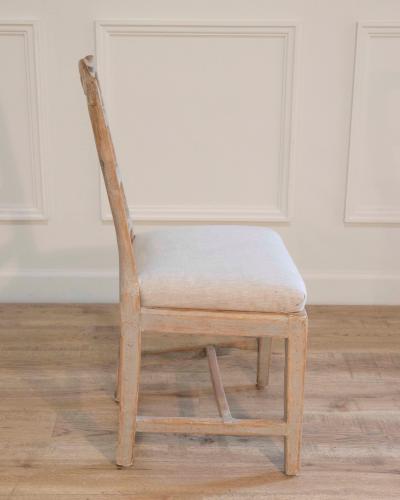 Six Smiling Chairs Circa 1800