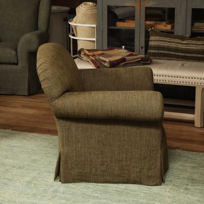 Skirted English Club Chair