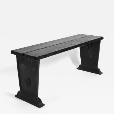 Skoglund Olson cast iron bench 1920s 