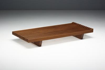Slatted Daybed by Robert Anxionnat France circa 1960