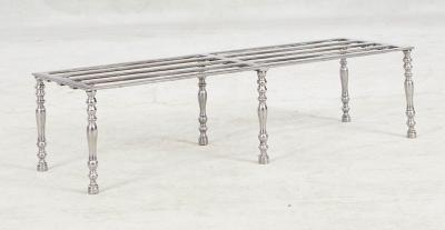 Slatted Six Leg Steel Luggage Stand