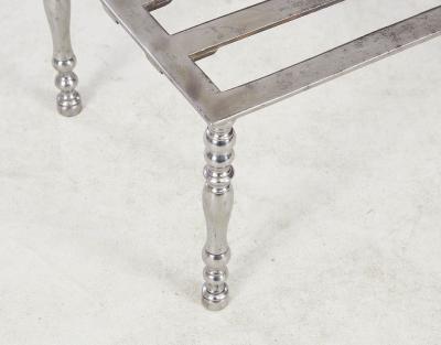 Slatted Six Leg Steel Luggage Stand