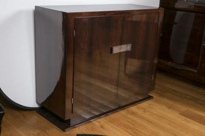 Sleek French Moderne Cabinet