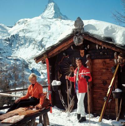 Slim Aarons Chalet Costi